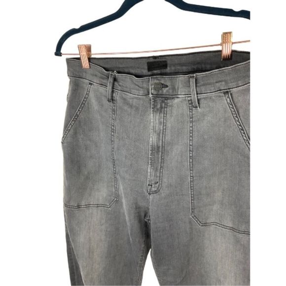 MOTHER The Wrapper Patch Springy Ankle Jeans - Picture 4 of 10